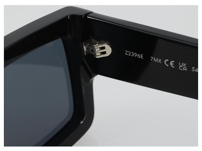 Gafas de sol LOUIS VUITTON LV Crush Pearl & Strass de plástico Z2396E LV Auth 186416M Negro - vista 10