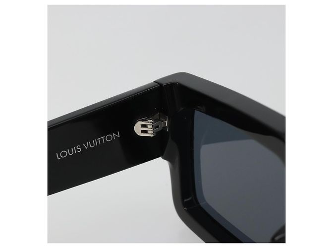 Gafas de sol LOUIS VUITTON LV Crush Pearl & Strass de plástico Z2396E LV Auth 186416M Negro - vista 15