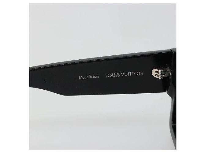 Gafas de sol LOUIS VUITTON LV Crush Pearl & Strass de plástico Z2396E LV Auth 186416M Negro - vista 16