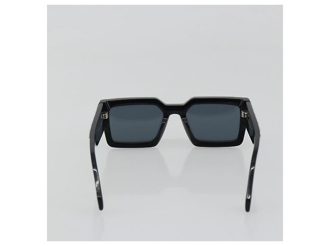 Gafas de sol LOUIS VUITTON LV Crush Pearl & Strass de plástico Z2396E LV Auth 186416M Negro - vista 2