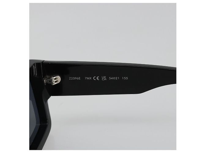 Gafas de sol LOUIS VUITTON LV Crush Pearl & Strass de plástico Z2396E LV Auth 186416M Negro - vista 8