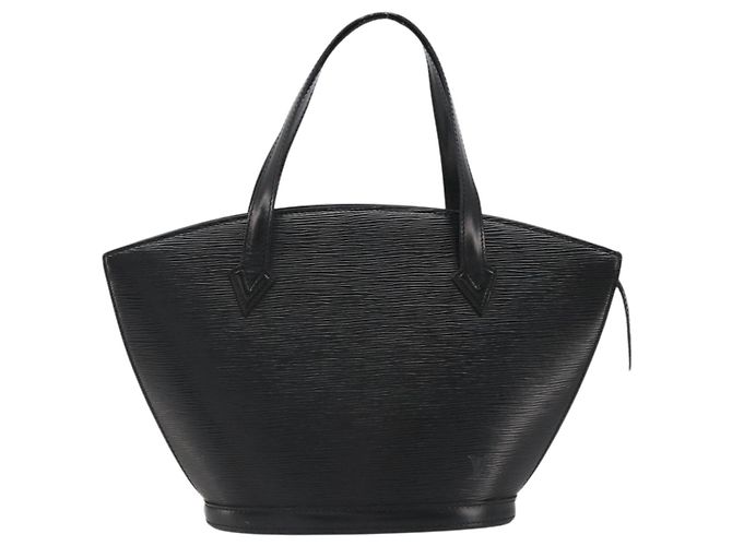 LOUIS VUITTON Epi Saint Jacques Borsa a Spalla Black M52272 Auth 188352 Nero - vista 13