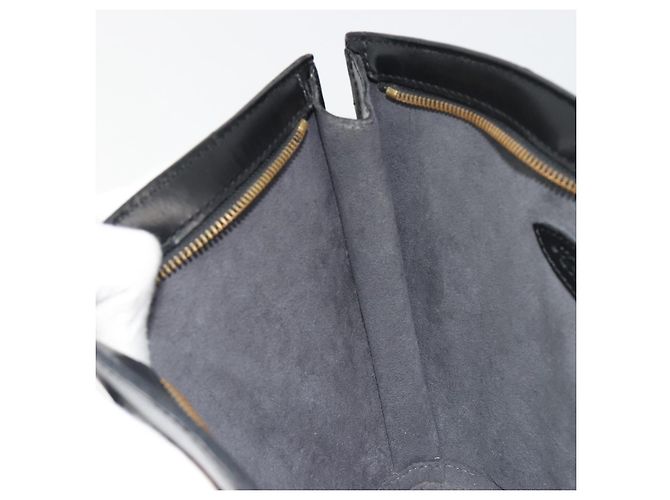 LOUIS VUITTON Epi Saint Jacques Borsa a Spalla Black M52272 Auth 188352 Nero - vista 19
