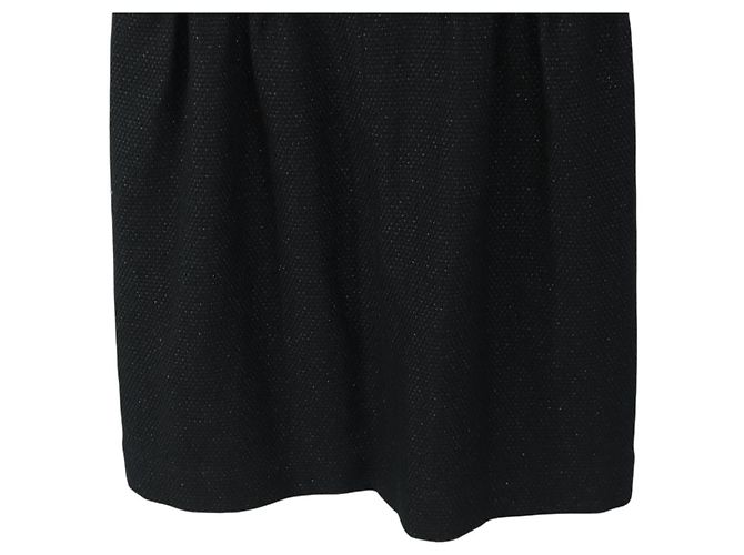 CHANEL Kleid Wolle Schwarz CC Auth BA13646SAM - Ansicht 4