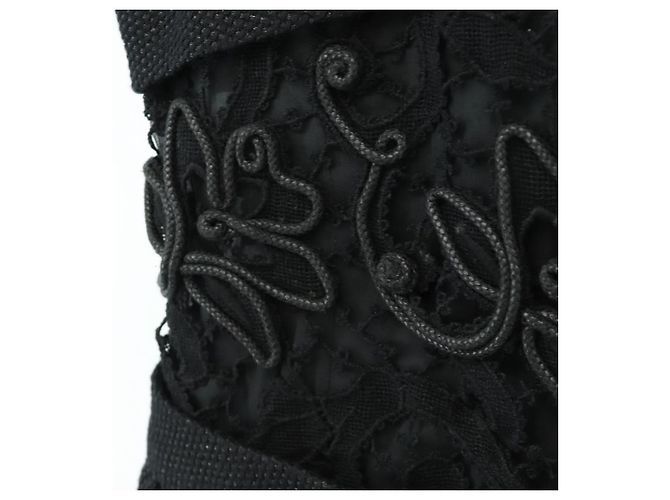 CHANEL Kleid Wolle Schwarz CC Auth BA13646SAM - Ansicht 5