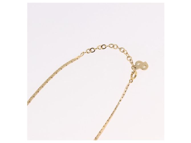 Christian Dior Halskette Metall Goldton Authentisch BA13642 - Ansicht 12