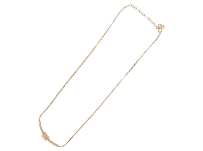 Christian Dior Halskette Metall Goldton Authentisch BA13642 - Ansicht 8
