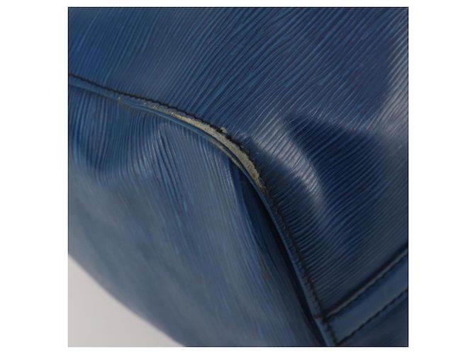 LOUIS VUITTON Epi Keepall 45 Boston Bag Blue M42975 LV Auth 187531 - vista 15