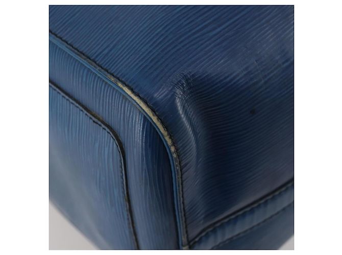 LOUIS VUITTON Epi Keepall 45 Boston Bag Blue M42975 LV Auth 187531 - vista 17
