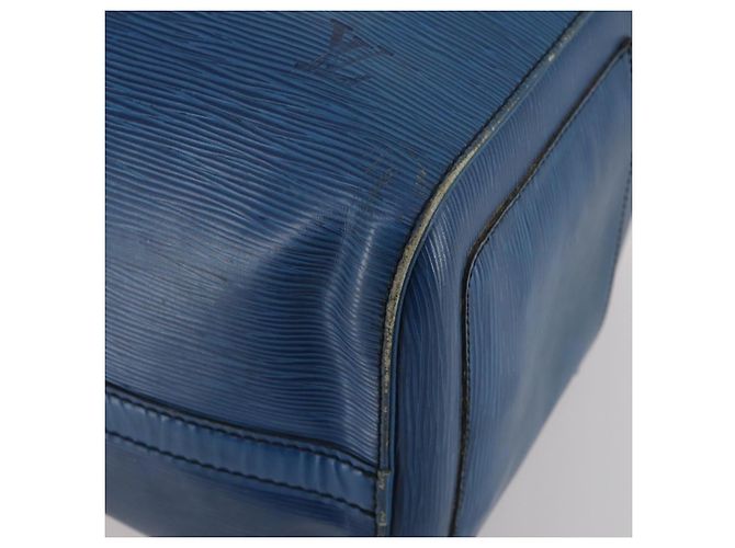 LOUIS VUITTON Epi Keepall 45 Boston Bag Blue M42975 LV Auth 187531 - vista 8