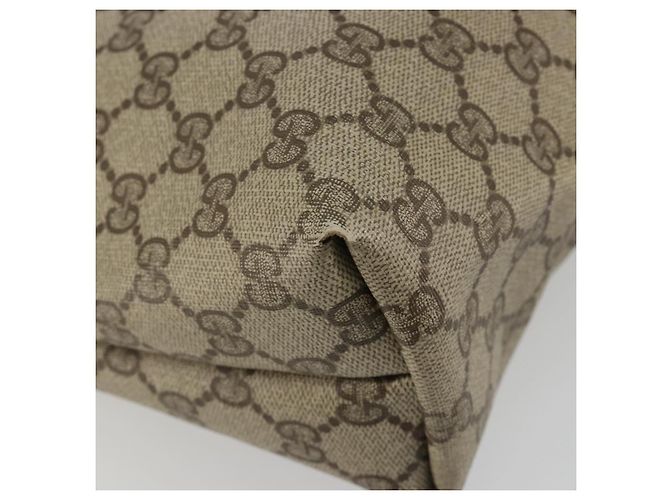 Borsa Tote GUCCI GG Supreme Web Sherry Line PVC Beige 39 02 003 Auth bs35666 - vista 16