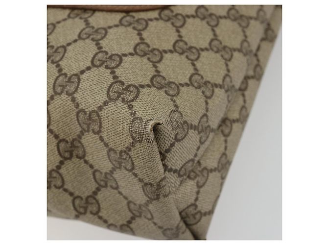Borsa Tote GUCCI GG Supreme Web Sherry Line PVC Beige 39 02 003 Auth bs35666 - vista 9