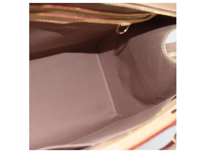 LOUIS VUITTON Borsa Monogram Vernis Blair GM 2way Beige Poodle M91754 Auth 188838 - vista 20