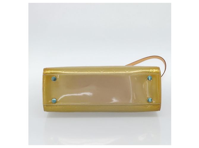 LOUIS VUITTON Borsa Monogram Vernis Blair GM 2way Beige Poodle M91754 Auth 188838 - vista 5