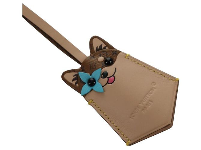 LOUIS VUITTON Charm per borsa Monogram Reverse LV Dog M02323 LV Auth 188734M Monogramma - vista 18