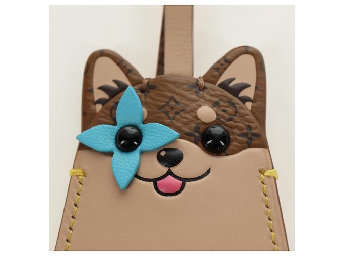 LOUIS VUITTON Charm per borsa Monogram Reverse LV Dog M02323 LV Auth 188734M Monogramma - vista 4