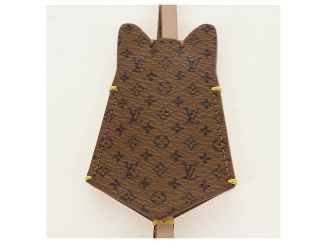 LOUIS VUITTON Charm per borsa Monogram Reverse LV Dog M02323 LV Auth 188734M Monogramma - vista 8