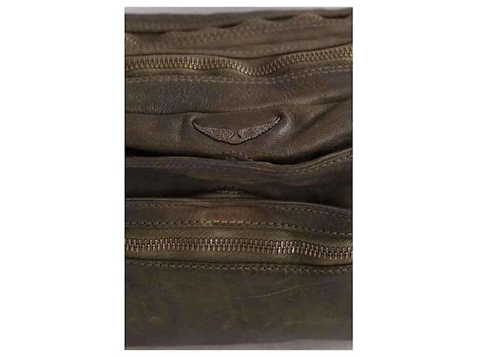 Zadig & Voltaire Borsa a tracolla verde - vista 2