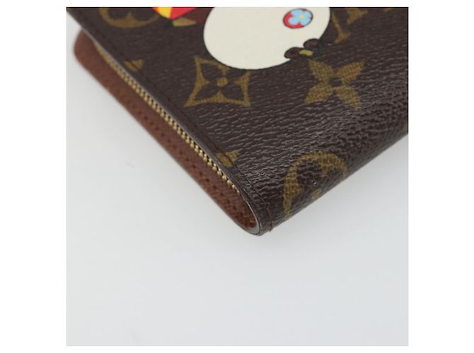 LOUIS VUITTON Monogram Panda Porte Monnaie Zip Long Wallet M61729 LV Auth 188739 Monogramma - vista 16