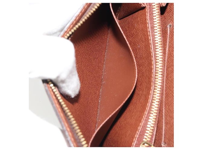 LOUIS VUITTON Monogram Panda Porte Monnaie Zip Long Wallet M61729 LV Auth 188739 Monogramma - vista 18