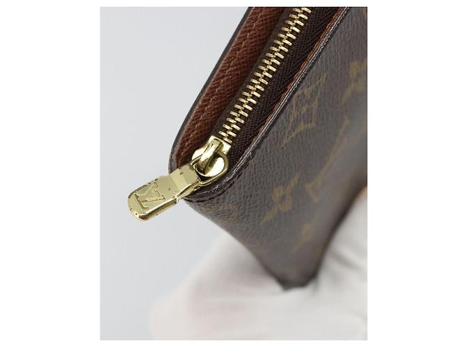 LOUIS VUITTON Monogram Panda Porte Monnaie Zip Long Wallet M61729 LV Auth 188739 Monogramma - vista 9