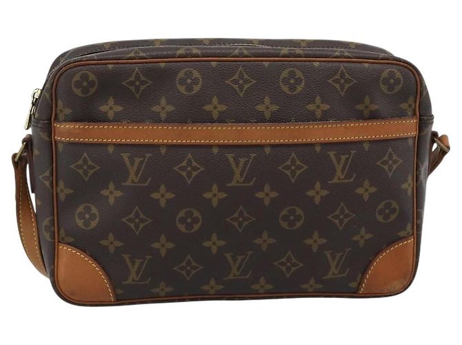LOUIS VUITTON Borsa a Spalla Monogram Trocadero 30 M51272 LV Auth 188249 Monogramma - vista 13