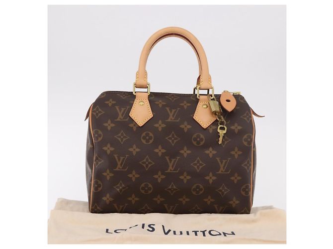 LOUIS VUITTON Borsa Monogram Speedy 25 M41528 LV Auth 187968SAV Monogramma - vista 12