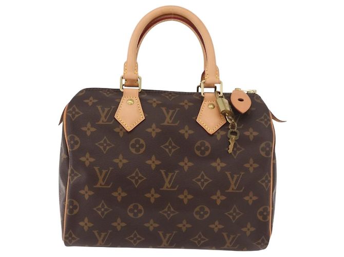 LOUIS VUITTON Borsa Monogram Speedy 25 M41528 LV Auth 187968SAV Monogramma - vista 13
