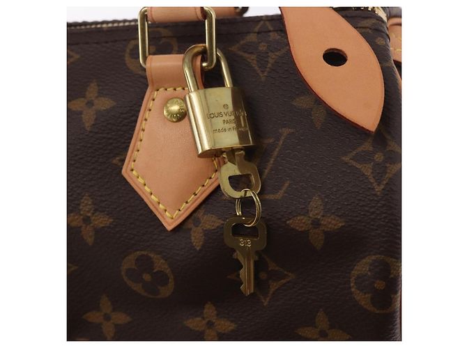 LOUIS VUITTON Borsa Monogram Speedy 25 M41528 LV Auth 187968SAV Monogramma - vista 19