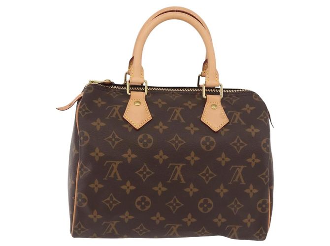 LOUIS VUITTON Borsa Monogram Speedy 25 M41528 LV Auth 187968SAV Monogramma - vista 2