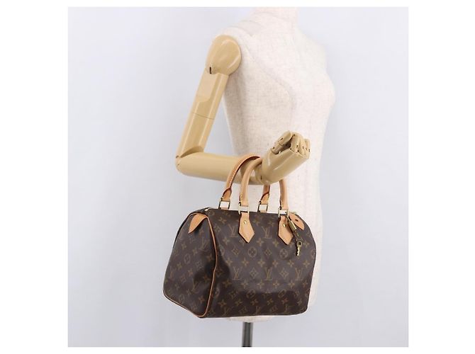 LOUIS VUITTON Borsa Monogram Speedy 25 M41528 LV Auth 187968SAV Monogramma - vista 24