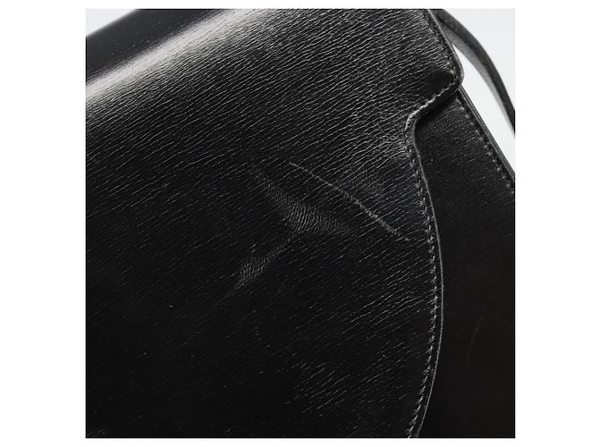 Borsa a Spalla Christian Dior in Pelle Nera e Oro Auth BA13501 Nero D'oro - vista 10