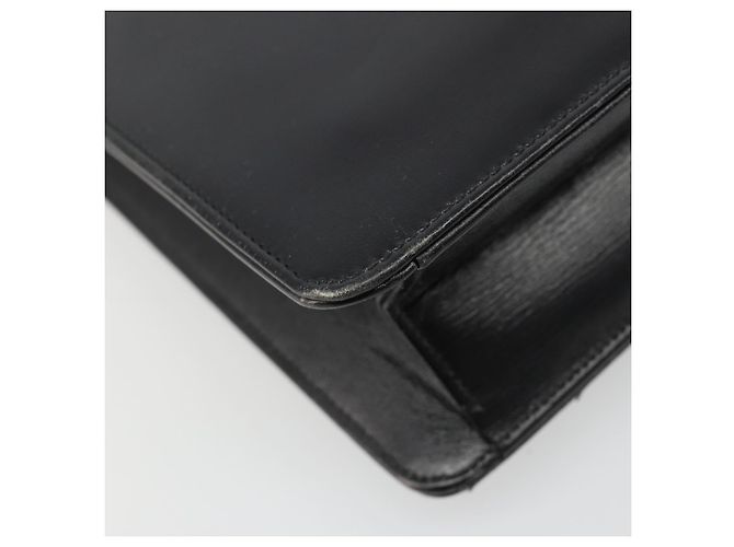 Borsa a Spalla Christian Dior in Pelle Nera e Oro Auth BA13501 Nero D'oro - vista 16