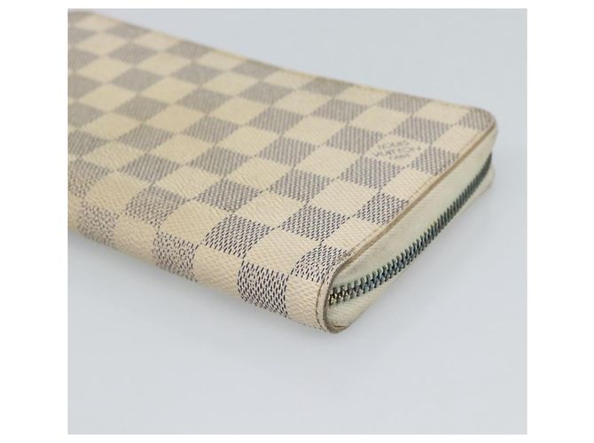LOUIS VUITTON Portafoglio Monogram Damier Azur 2 Set LV Auth 187897 - vista 7