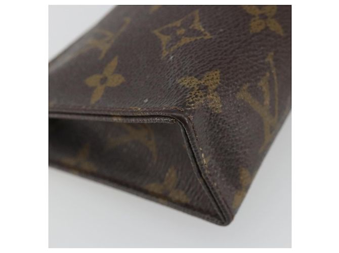 LOUIS VUITTON Monogram Poche Toilette 15 Pouch M47546 LV Auth mr2625 Monogramma - vista 14