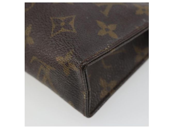 LOUIS VUITTON Monogram Poche Toilette 15 Pouch M47546 LV Auth mr2625 Monogramma - vista 15