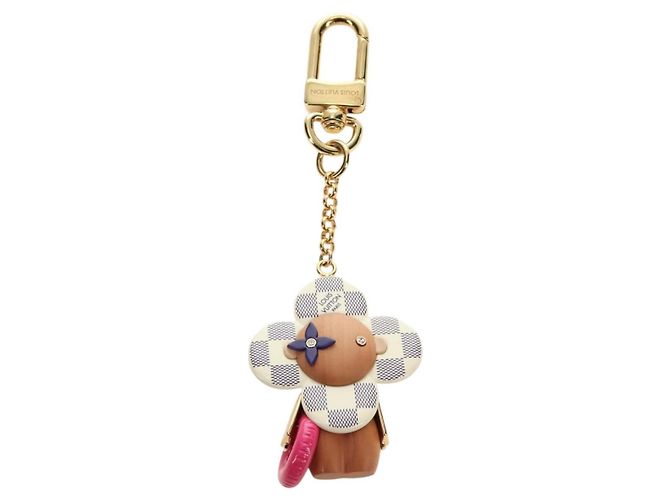 LOUIS VUITTON Damier Azur Vivienne By The Pool Charm M01168 LV Auth 187598SAM - vista 13