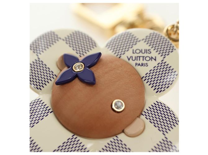 LOUIS VUITTON Damier Azur Vivienne By The Pool Charm M01168 LV Auth 187598SAM - vista 16