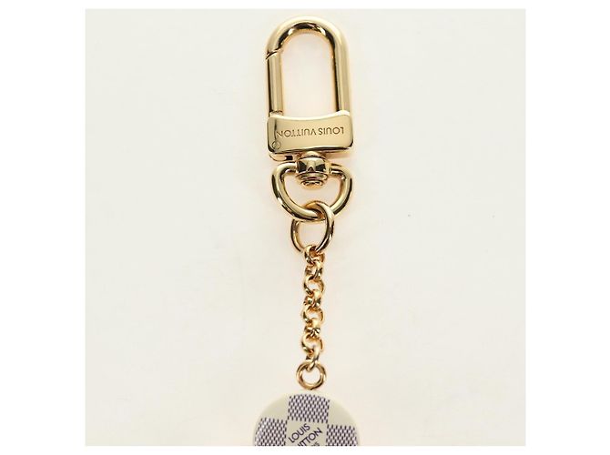 LOUIS VUITTON Damier Azur Vivienne By The Pool Charm M01168 LV Auth 187598SAM - vista 6