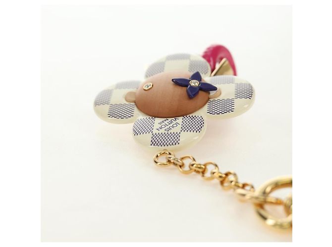 LOUIS VUITTON Damier Azur Vivienne By The Pool Charm M01168 LV Auth 187598SAM - vista 9