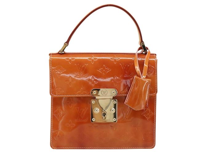 LOUIS VUITTON Borsa Monogram Vernis Spring Street Rosa M91033 LV Auth 188824 - vista 13