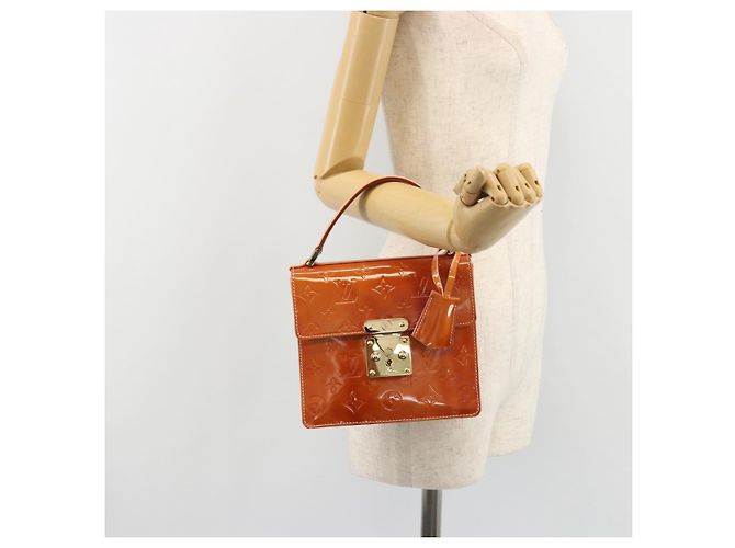 LOUIS VUITTON Borsa Monogram Vernis Spring Street Rosa M91033 LV Auth 188824 - vista 25