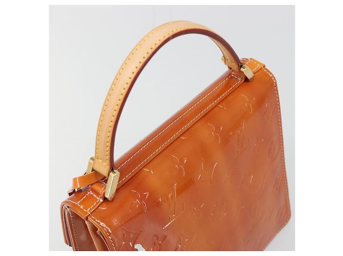 LOUIS VUITTON Borsa Monogram Vernis Spring Street Rosa M91033 LV Auth 188824 - vista 7
