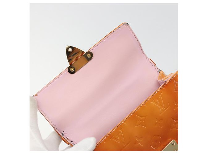 LOUIS VUITTON Borsa Monogram Vernis Spring Street Rosa M91033 LV Auth 188824 - vista 9