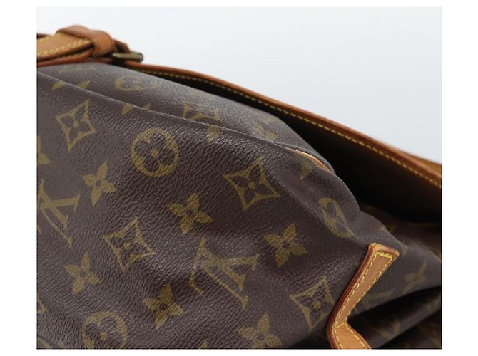 LOUIS VUITTON Borsa a Spalla Monogram Saumur 35 M42254 LV Auth ka4885 Monogramma - vista 16