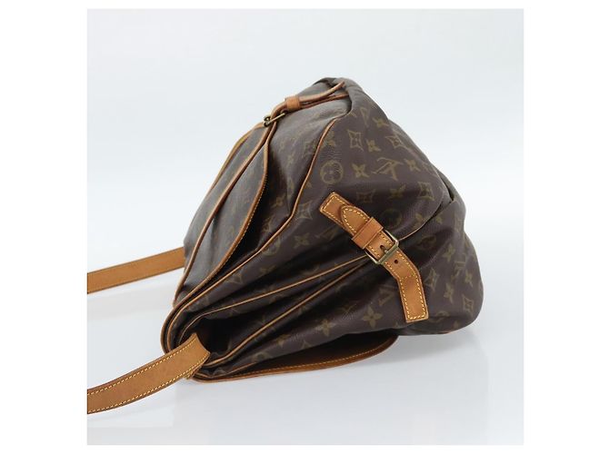 LOUIS VUITTON Borsa a Spalla Monogram Saumur 35 M42254 LV Auth ka4885 Monogramma - vista 3