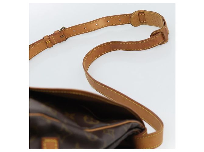 LOUIS VUITTON Borsa a Spalla Monogram Saumur 35 M42254 LV Auth ka4885 Monogramma - vista 8