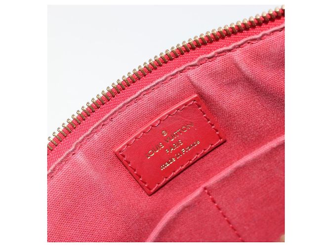 LOUIS VUITTON Damier Color Module Clutch Bag Carmine N41306 LV Auth 188716 - vista 17