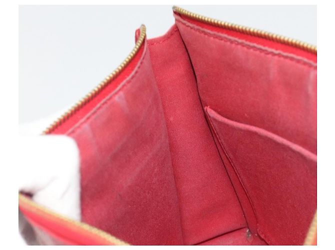 LOUIS VUITTON Damier Color Module Clutch Bag Carmine N41306 LV Auth 188716 - vista 19