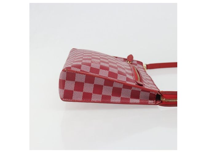 LOUIS VUITTON Damier Color Module Clutch Bag Carmine N41306 LV Auth 188716 - vista 3